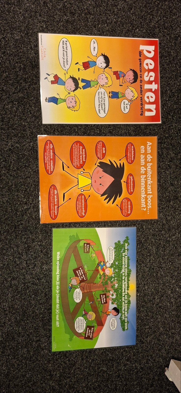 Posters van Charlotte Visch Child Consult, Ophalen of Verzenden, Gebruikt