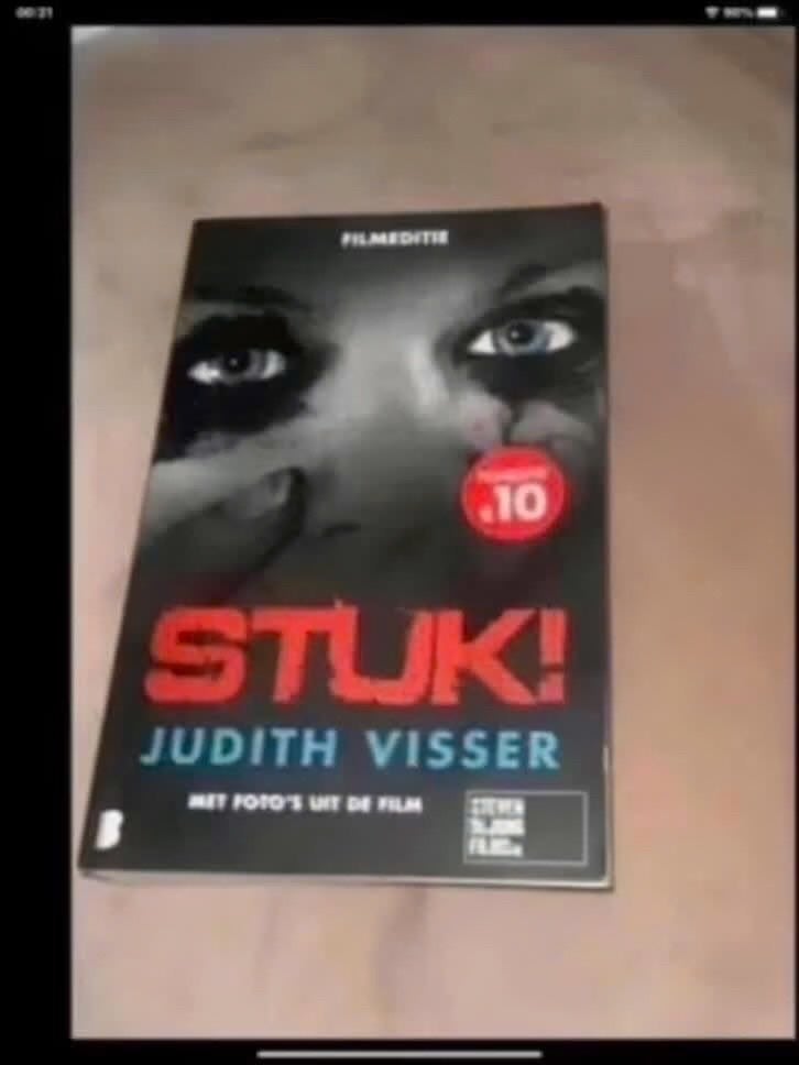 Stuk! - Filmeditie door Judith Visser, Boeken, Judith Visser, Verhaal of Roman, Ophalen of Verzenden, Zo goed als nieuw