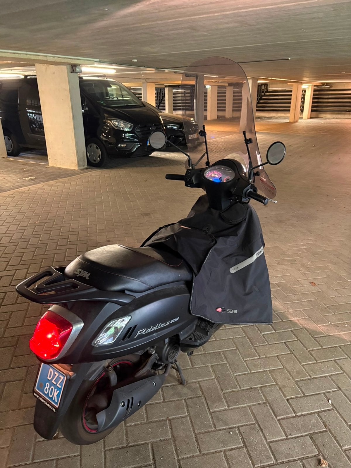 Sym Fiddle II Scooter - Zwart, Goed Onderhouden, Ophalen, Gebruikt, Overige typen, SYM