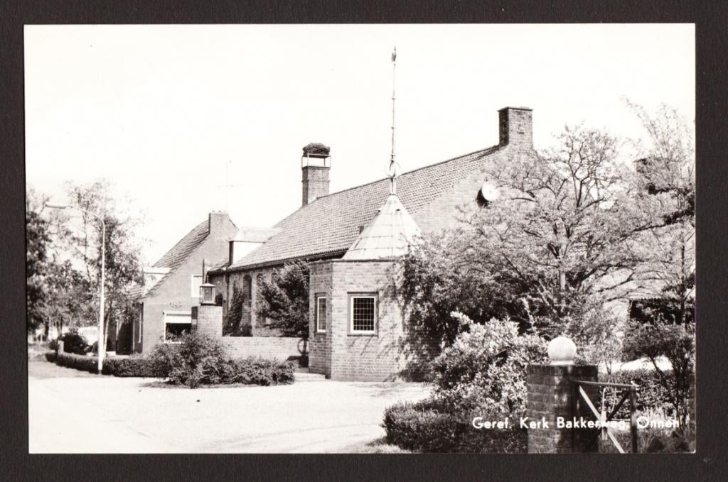 Onnen (nabij Haren, Gr) - Geref Kerk Bakkerweg, Verzenden, 1960 tot 1980, Ongelopen, Groningen