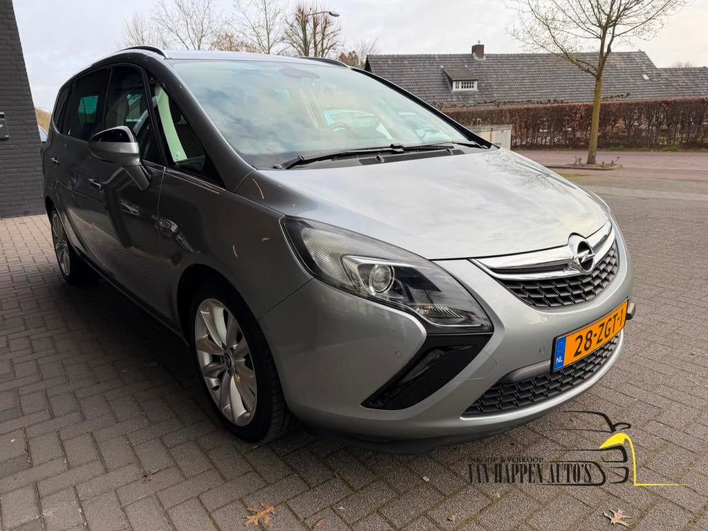 Opel Zafira Tourer 1.4 Cosmo / apk 4-2027, Euro 5, Stof, Zwart, Origineel Nederlands