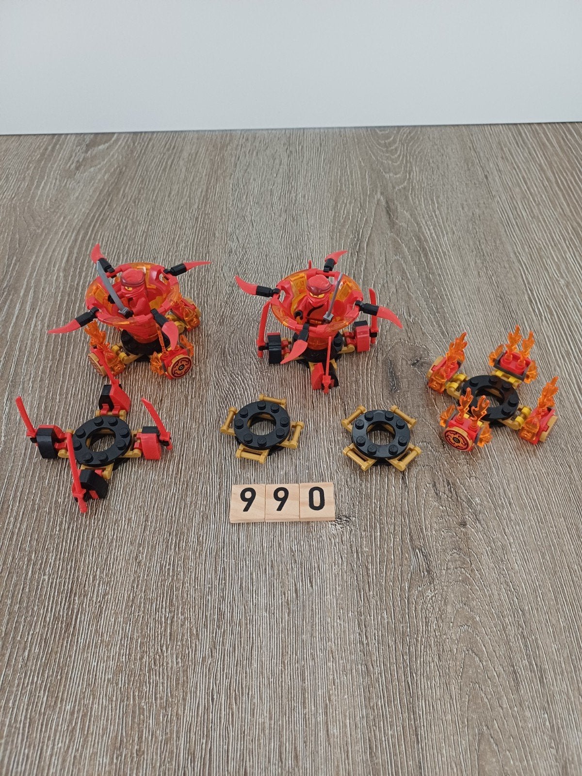 Lego Ninjago Spinjitzu Kai 70621 2x, Ophalen of Verzenden