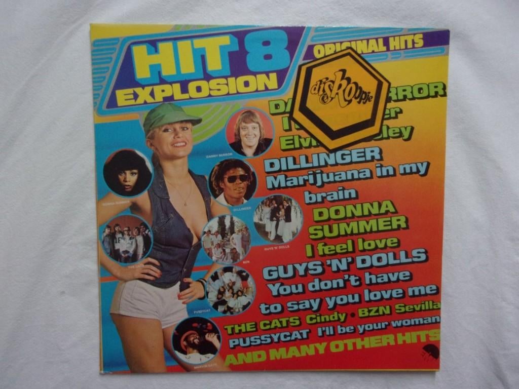 Hit explosion vol 8 LP, Cd's en Dvd's, Vinyl | Verzamelalbums, Ophalen of Verzenden, Gebruikt, 12 inch, Pop