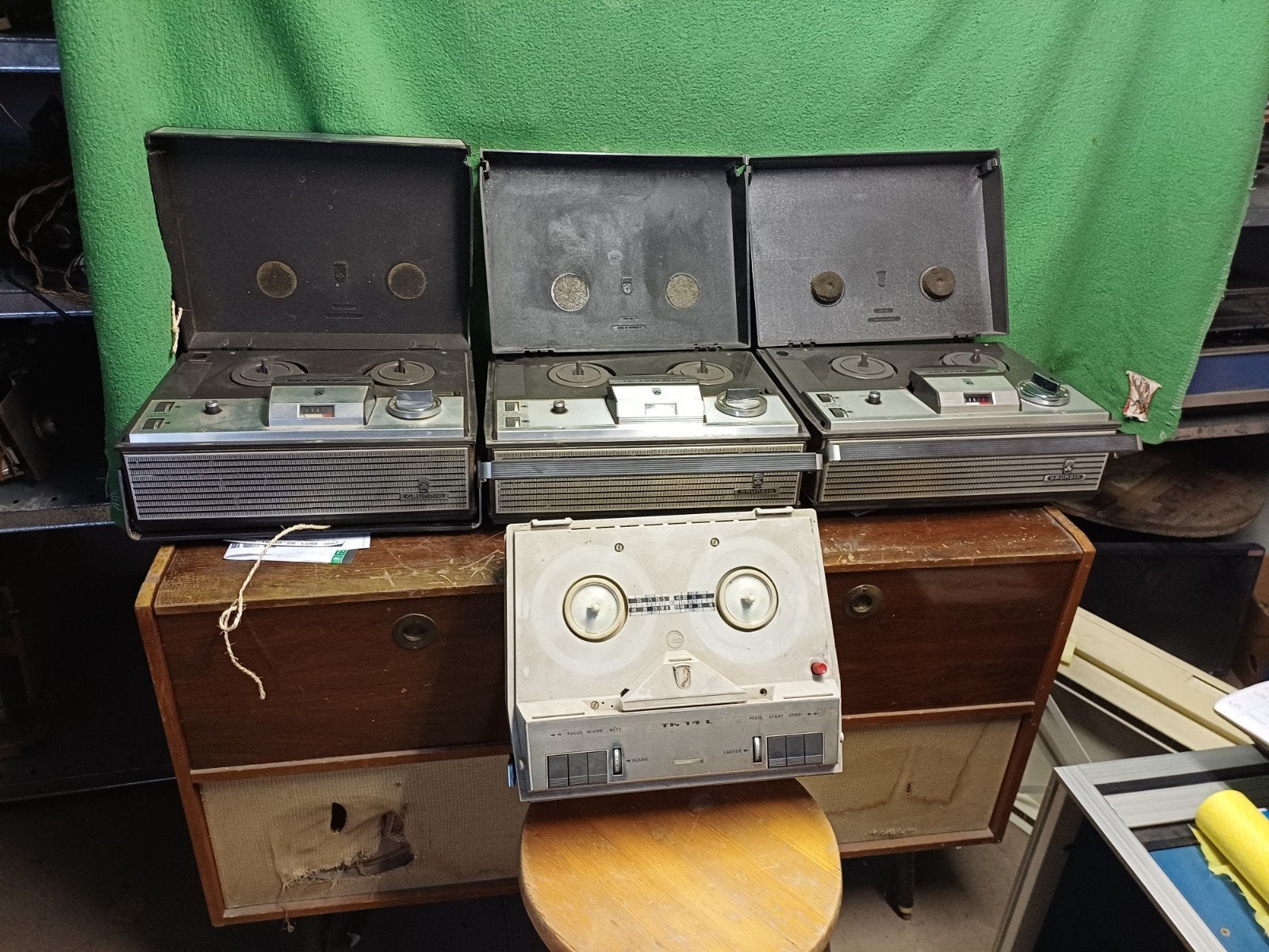 grundig bandrecorders, Ophalen, Bandrecorder