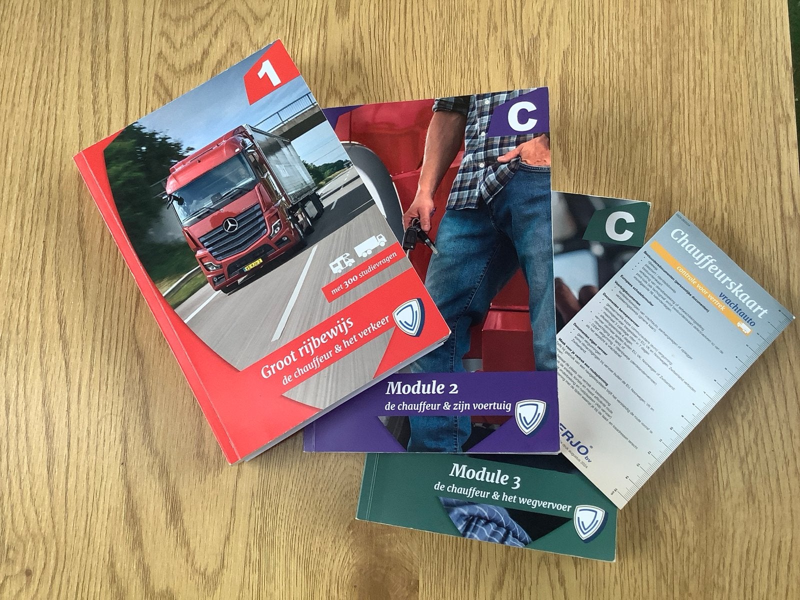Groot Rijbewijs C Boeken Set - Theorie en Modules, Boeken, Ophalen of Verzenden, Gamma, Zo goed als nieuw, Overige niveaus