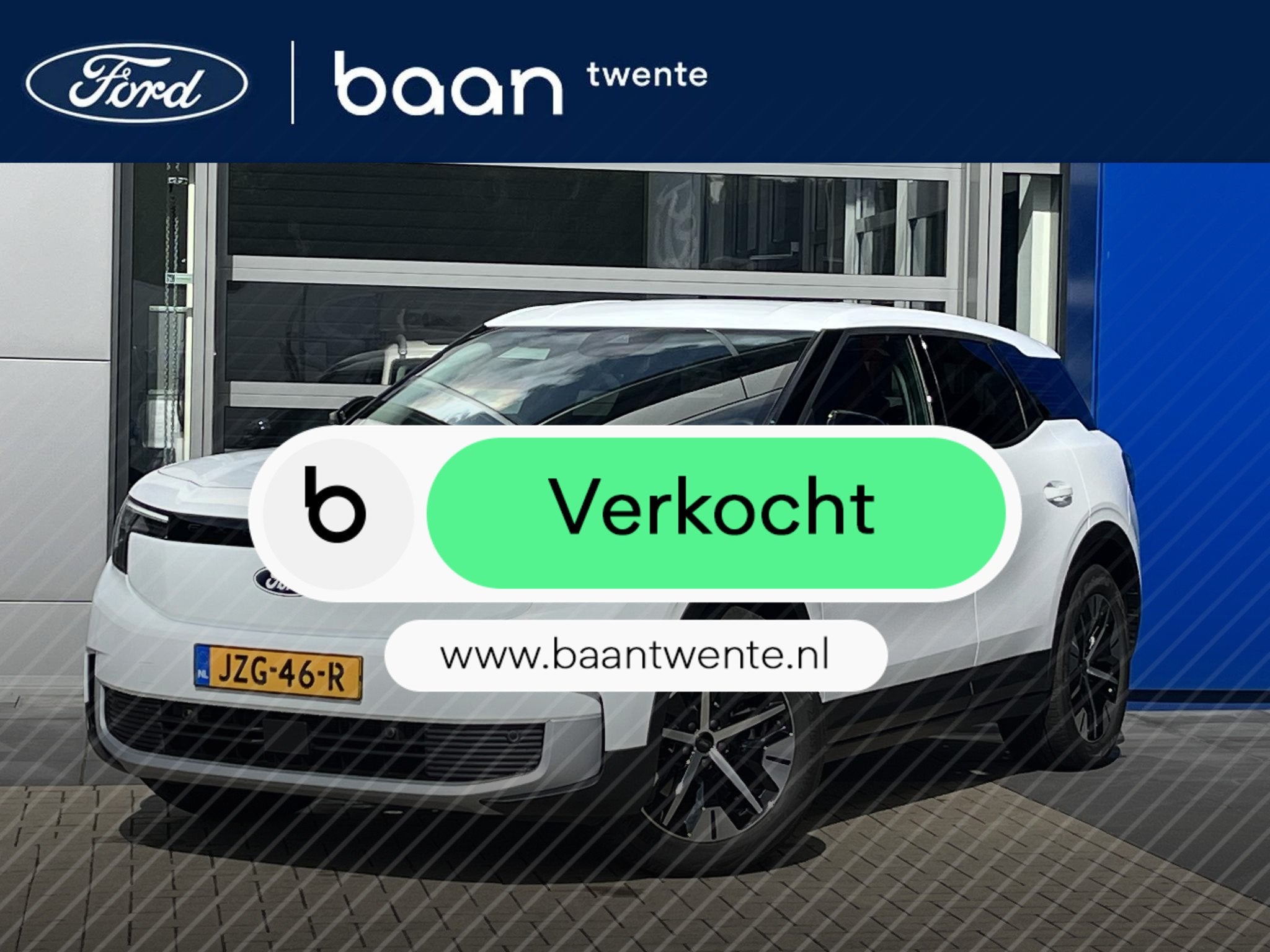 Ford Explorer Standard Range RWD 52 kWh | Adaptive Cruise C., Auto's, 12 maanden, Gebruikt, Zwart, Origineel Nederlands