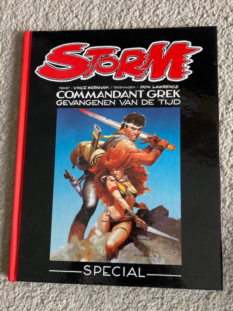 Storm Special - Commandant Grek - Gevangenen van de Tijd, Eén stripboek, Ophalen of Verzenden, Zo goed als nieuw, Don Lawrence