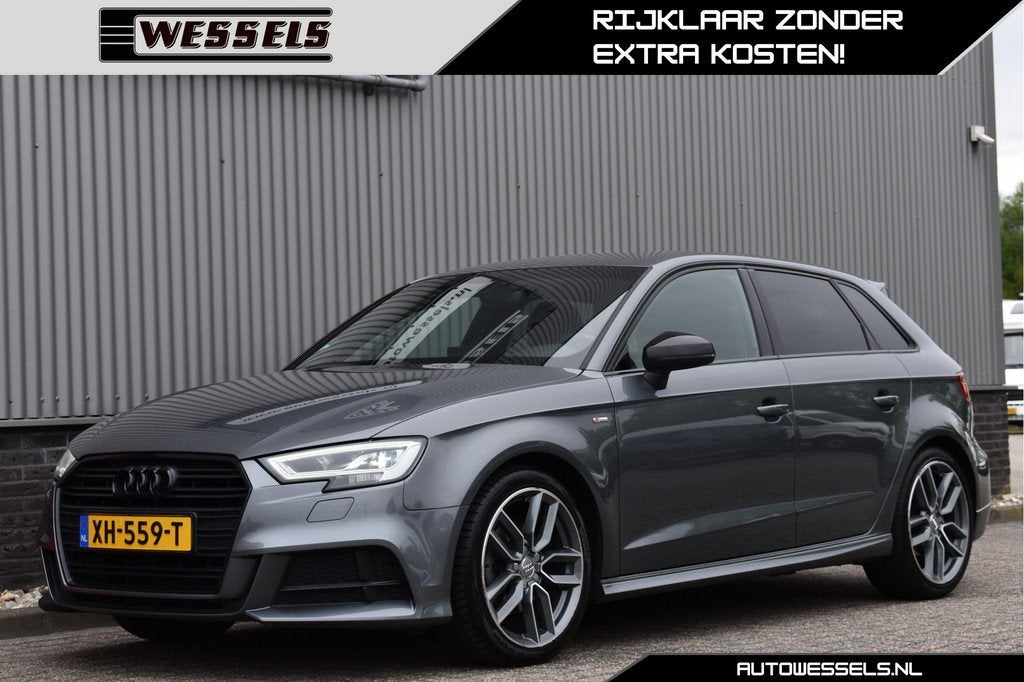 Audi A3 Sportback 30 TFSI 2x S-Line Edition Virtual cockpit,, Gebruikt, Euro 6, 1165 kg, Origineel Nederlands