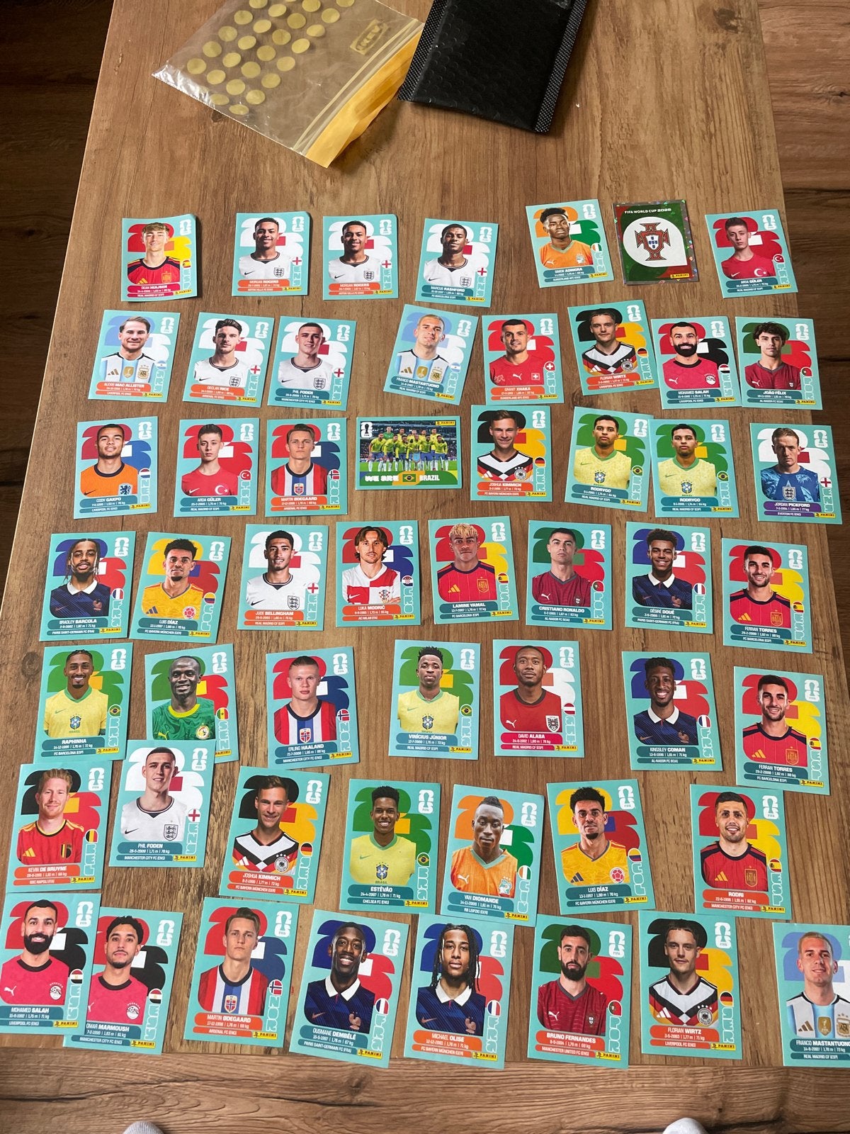 Panini WK 2026  Voetbalplaatjes - Diverse Spelers, Ophalen of Verzenden, Zo goed als nieuw, Buitenlandse clubs, Poster, Plaatje of Sticker