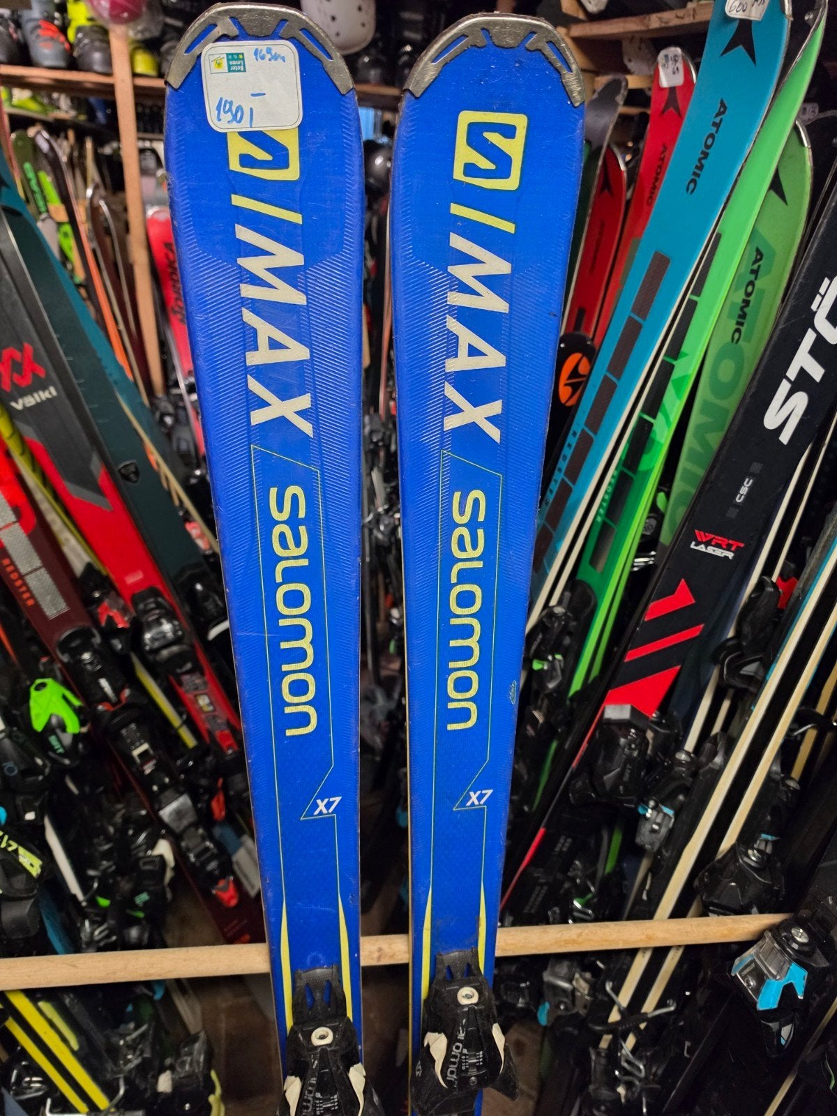 169cm SALOMON S MAX X7 ALL ROUD SKIS, 160 tot 180 cm, Q, Zo goed als nieuw, Carve