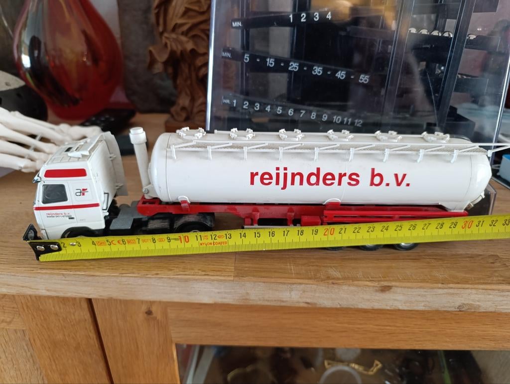 Opknapper schaalmodel vrachtwagen Reijnders b.v., Hobby en Vrije tijd, Overige merken, Gebruikt, Groter dan 1:32, Ophalen of Verzenden