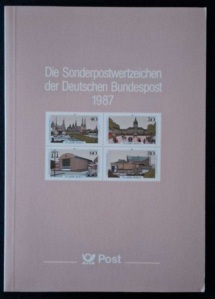 Jaarboek BRD 1987., Ophalen of Verzenden, BRD, Postfris
