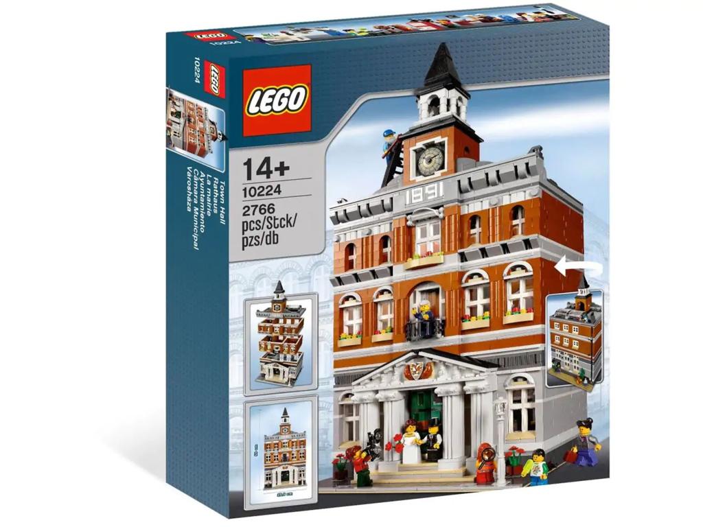 LEGO 10224 Town Hall (Modular Buildings) *NIEUW*, Ophalen of Verzenden, Nieuw
