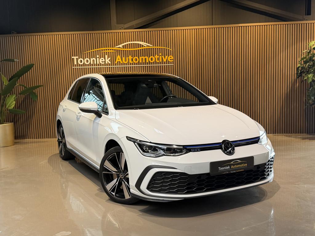 Volkswagen Golf 1.4 eHybrid GTE Panorama Vol leder interieur, Gebruikt, 4 cilinders, Automatische klimaatregeling, Wit