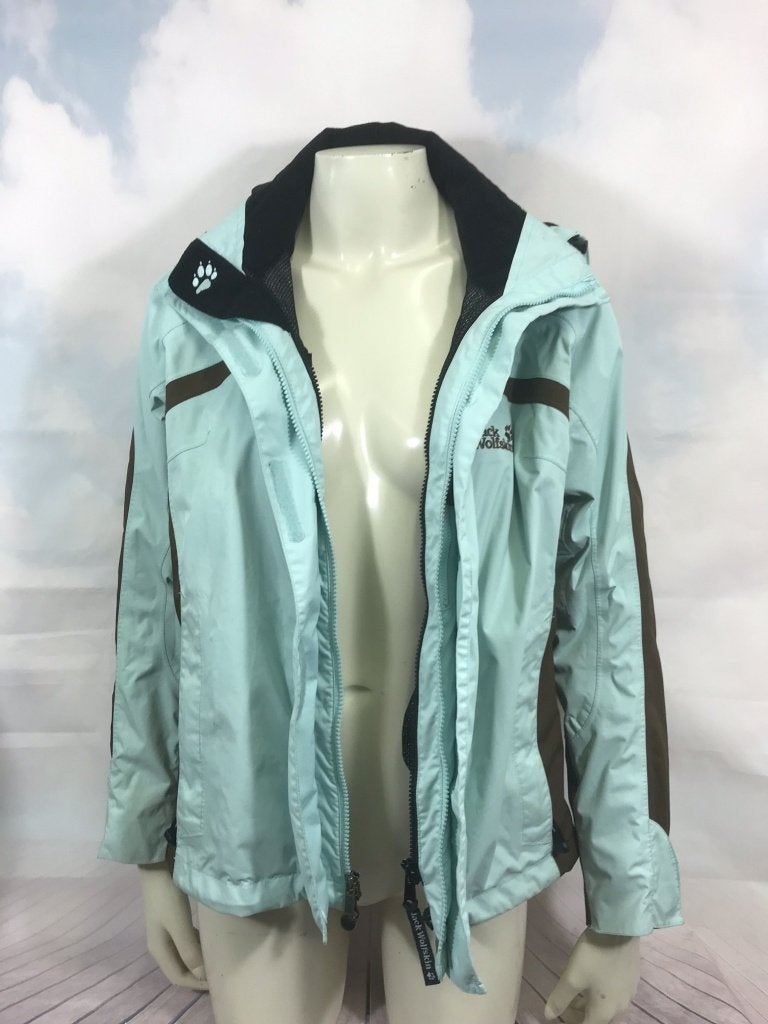 Jack Wolfskin anorak outdoor windjack jas maat S (3C3), Tweedehands verkoop, Tweedehands verkoop, Ophalen of Verzenden, Gedragen