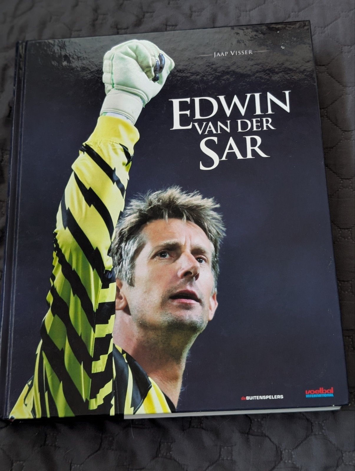 Boek Edwin van der Sar - Voetbal International, Verzenden, Zo goed als nieuw, Jaap Visser, Balsport