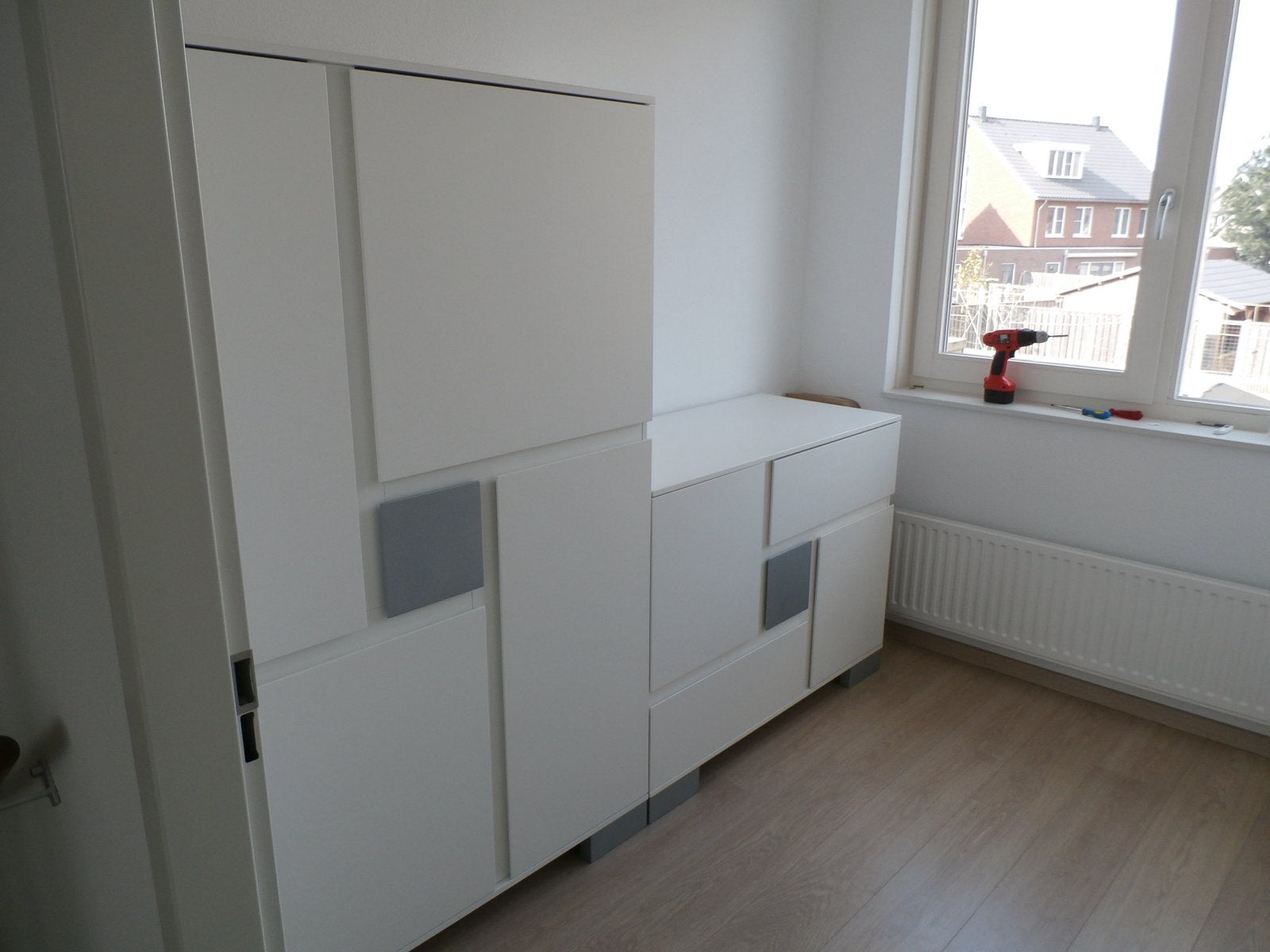 Kast en commode Helsinki van de babydump., Ophalen, Gebruikt, 70 tot 85 cm, 140 tot 160 cm
