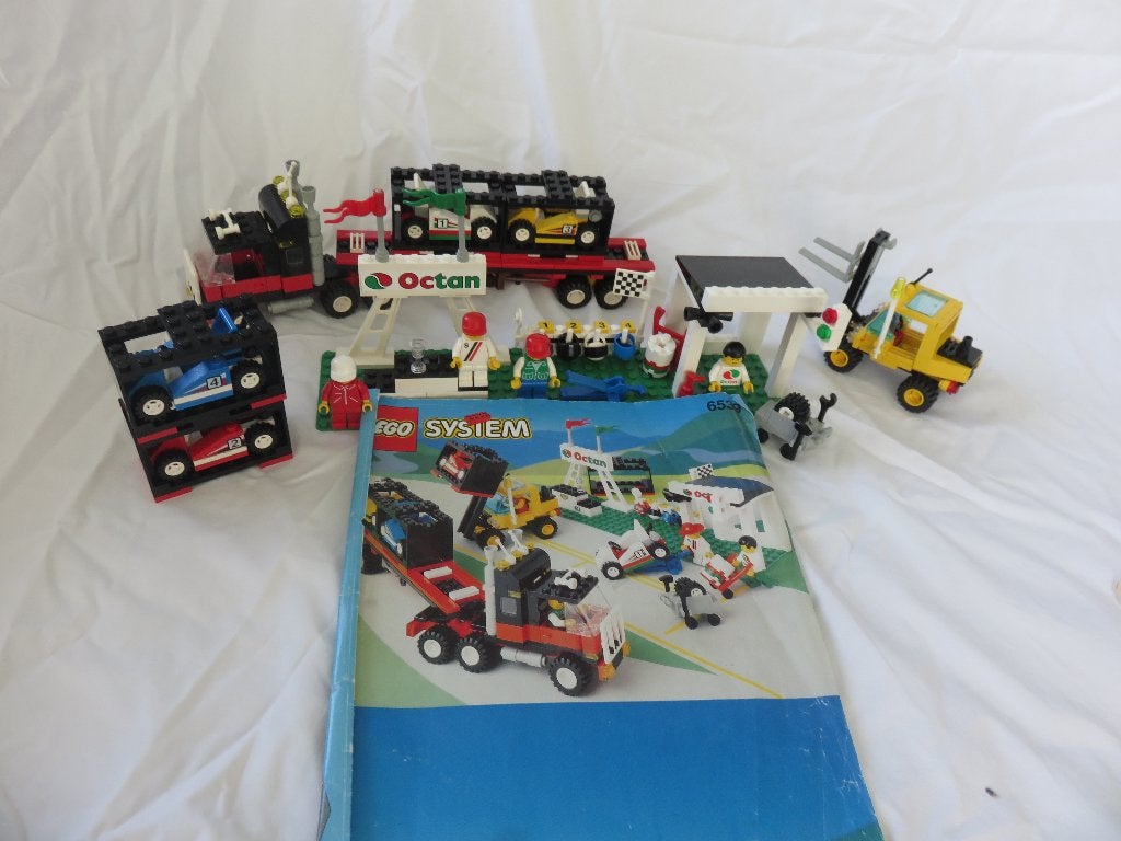 Lego classic town, set 6539 victory cup racers, Lego, Ophalen of Verzenden, Inclusief instructies, Complete set