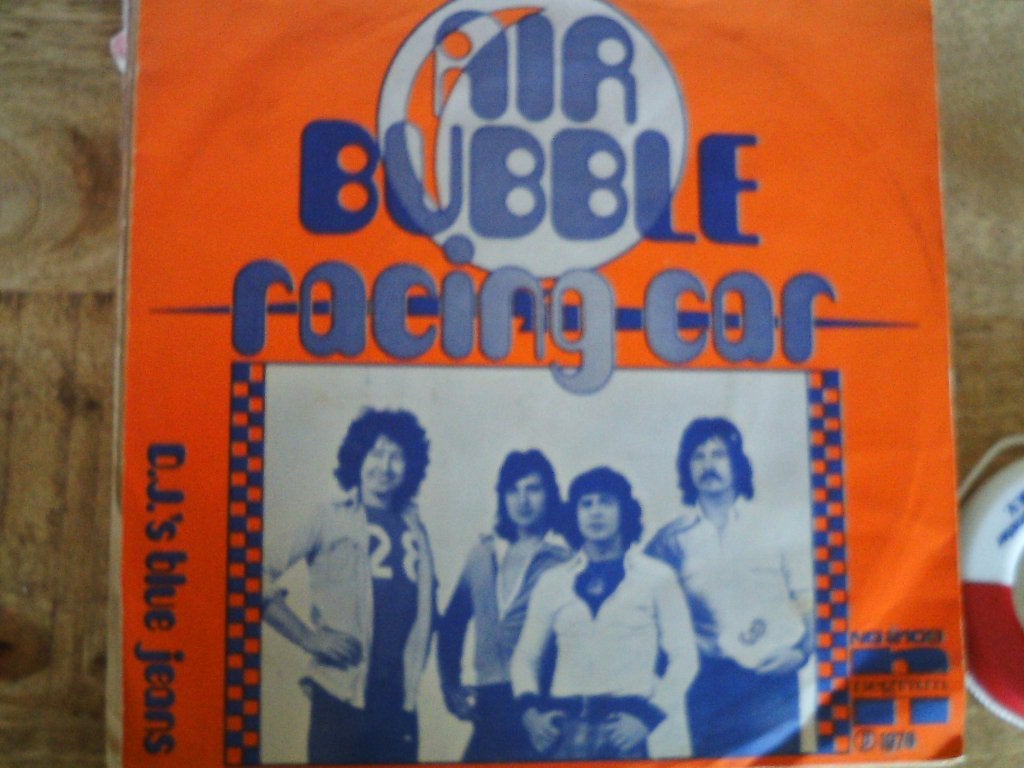 Air Bubble - Racing Car / D.J.'s Blue Jeans  24jul, 7 inch, Ophalen of Verzenden, Zo goed als nieuw, Pop