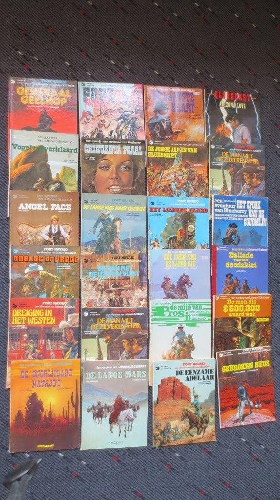 luitenant blueberry, Meerdere stripboeken, Ophalen of Verzenden, Gelezen
