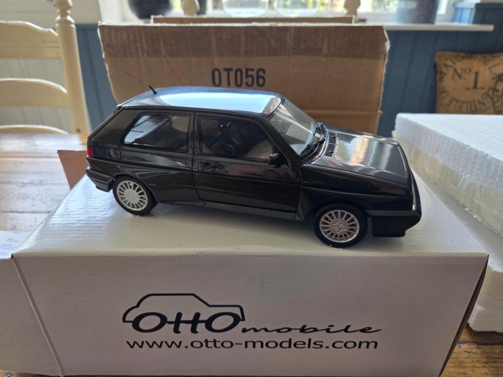 Vw volkswagen golf g60 rallye grey 1:18 ottomobile, Ophalen of Verzenden