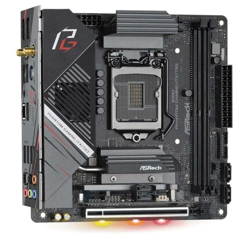 ASRock Z490 Phantom Gaming-ITX/TB3 Socket 1200, LGA1200, DDR4, Ophalen of Verzenden, Bijsterhuizen 1111 , Nijmegen Gelderland, NL