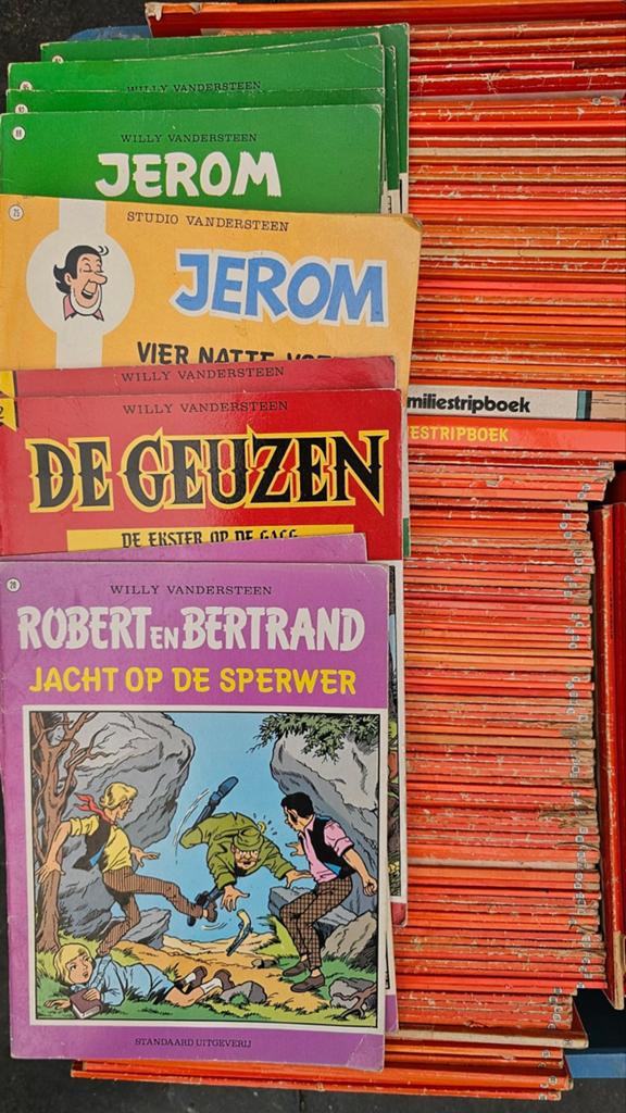 150,+ stripboeken suske en wiske + Jerom, de Geuzen, Robert, Boeken, Stripboeken, Gelezen, Meerdere stripboeken, Ophalen
