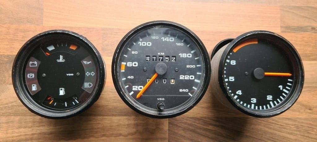 Porsche 924 kilometerteller, toerenteller enz., Ophalen, Gebruikt, Porsche