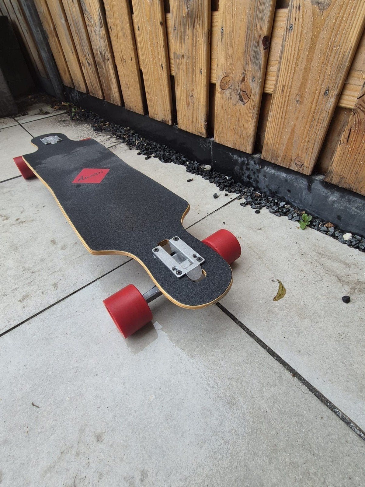 Awaii longboard, nauwelijks gebruikt, Ophalen of Verzenden, Zo goed als nieuw, Skateboard, Longboard