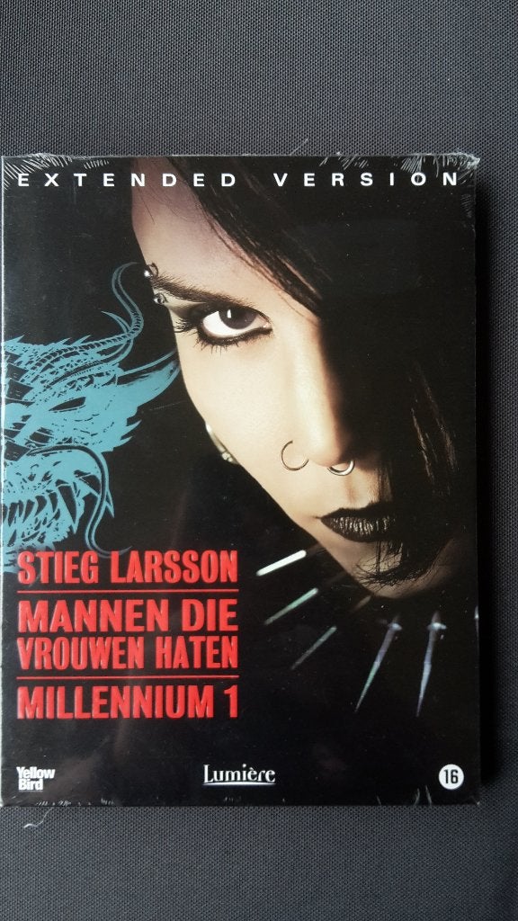 2DVD Millennium 1 mannen die vrouwen haten Lumière NIEUW, Vanaf 16 jaar, Ophalen of Verzenden, Nieuw in verpakking