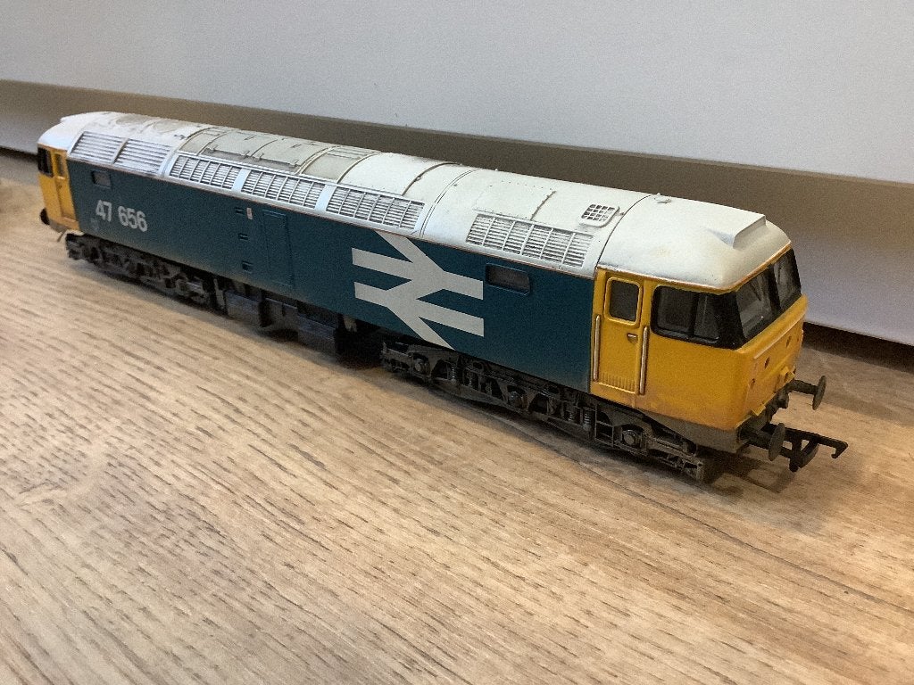 Class 47 diesellocomotief | Hornby OO / H0 schaal, Overige merken, Gebruikt, Ophalen of Verzenden, Analoog
