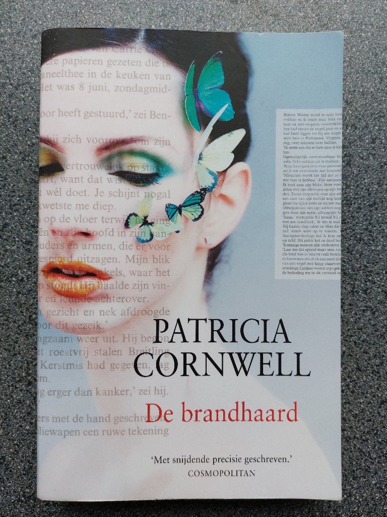 Patricia Cornwell - de brandhaard, Boeken, Ophalen of Verzenden, Zo goed als nieuw