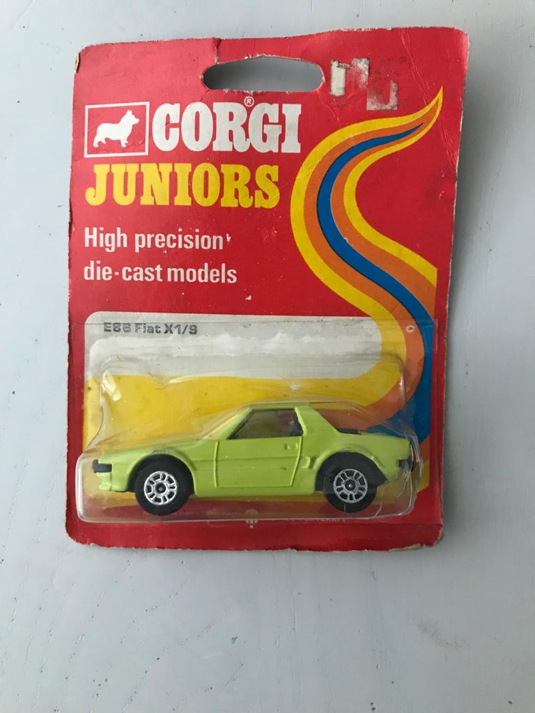 Fiat X 1/9 van Corgi juniors, Ophalen of Verzenden, Auto