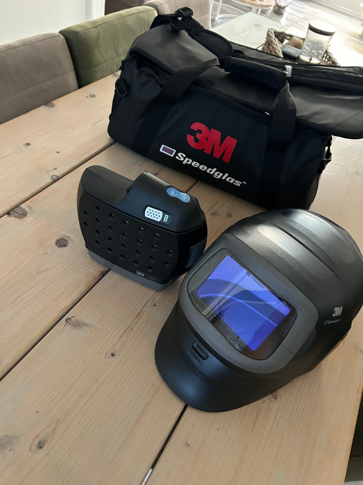 3M Speedglas Lashelm G5-01 met adflo motorunit, Ophalen of Verzenden, Nieuw