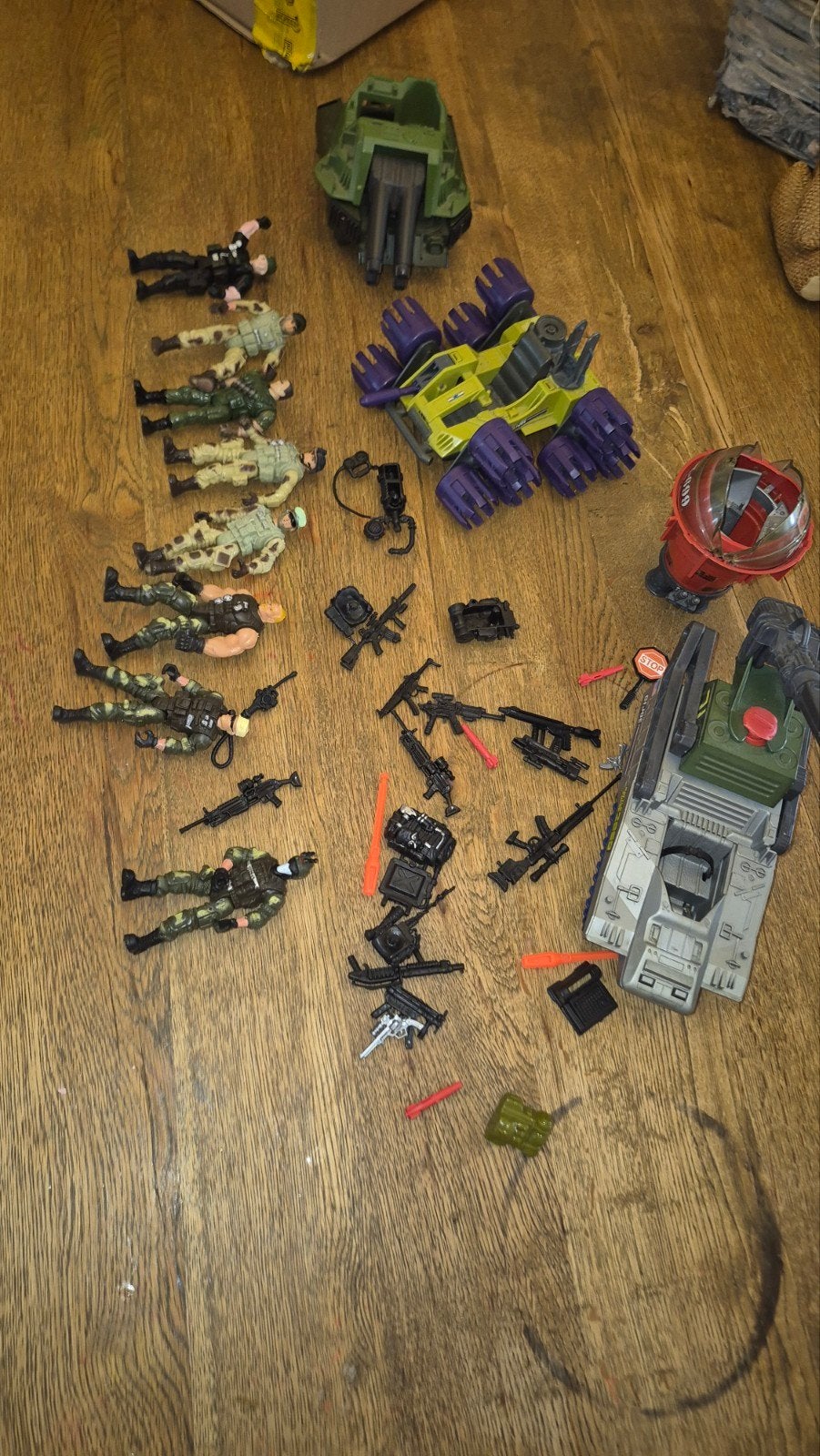 G.I. Joe speelgoedset met figuren en voertuigen, Ophalen of Verzenden, Gebruikt