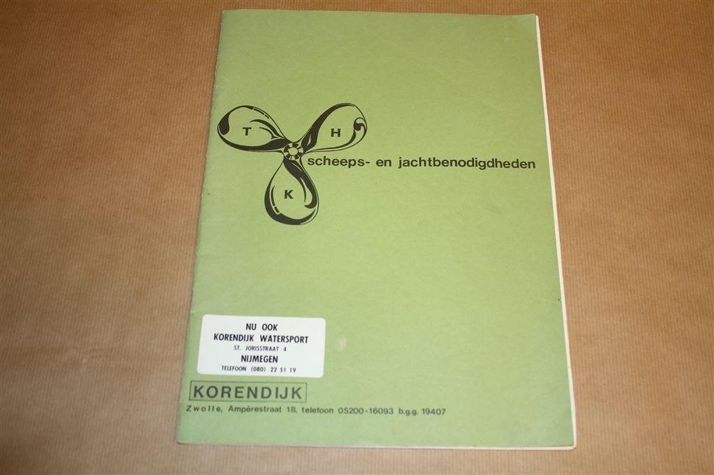 Catalogus Scheeps- en Jachtbenodigdheden Korendijk, Ophalen of Verzenden, Zo goed als nieuw