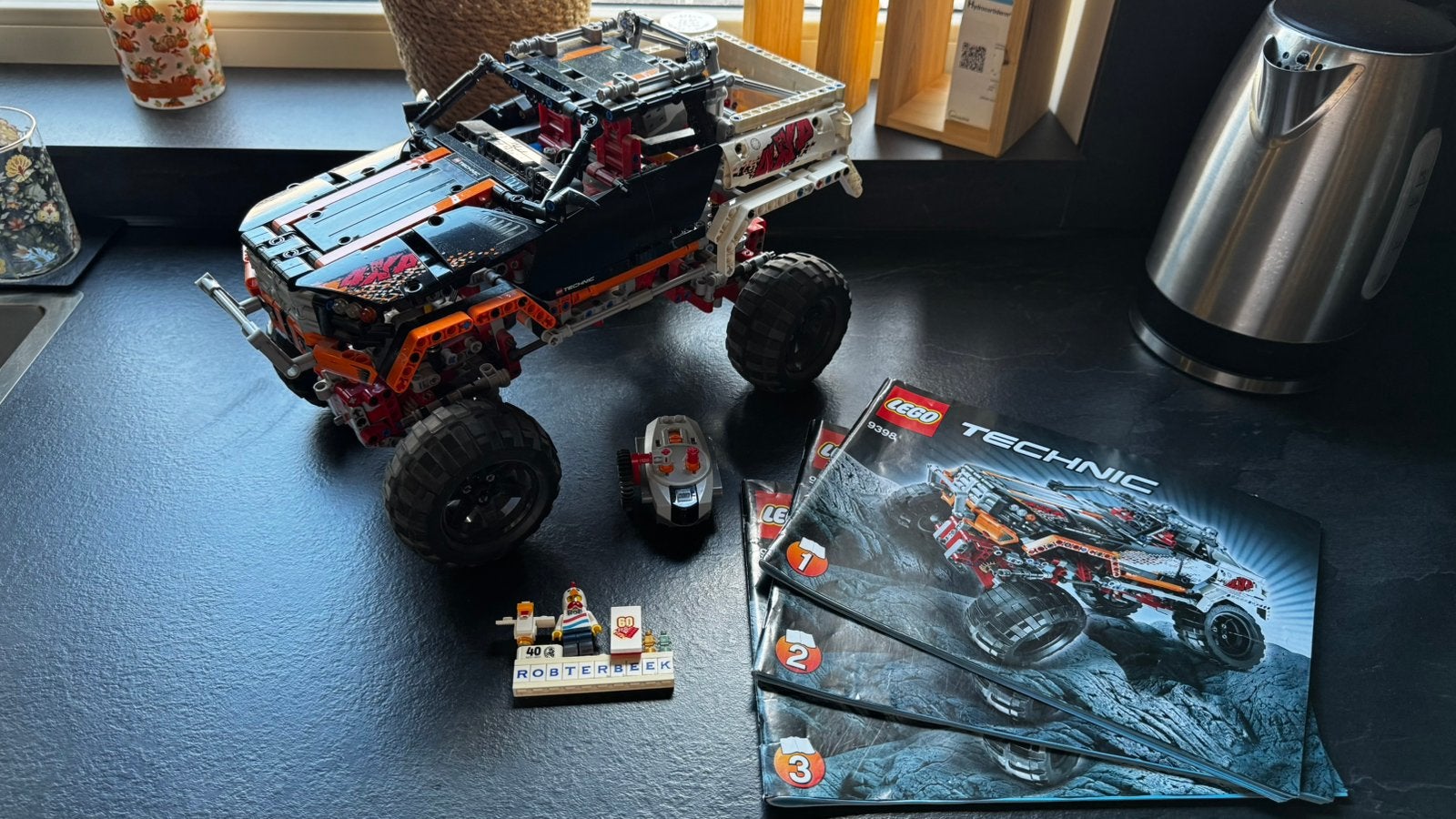 Lego technic 9398 4x4 crawler, Lego, Ophalen of Verzenden, Zo goed als nieuw, Technic