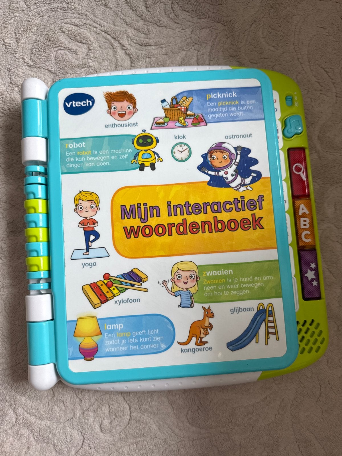 VTech Mijn Interactief Woordenboek - Educatief Speelgoed, Kinderen en Baby's, Ophalen of Verzenden, Zo goed als nieuw, 2 tot 4 jaar