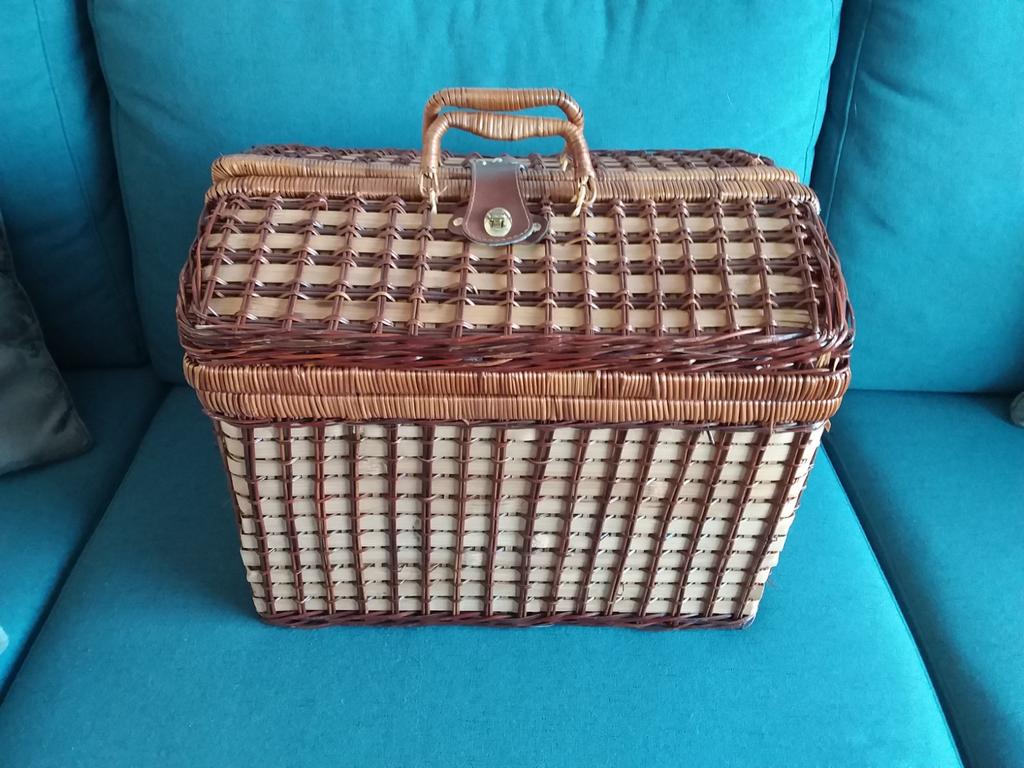 Picknickmand, picknickkleed en koeltassen, Ophalen, Nieuw
