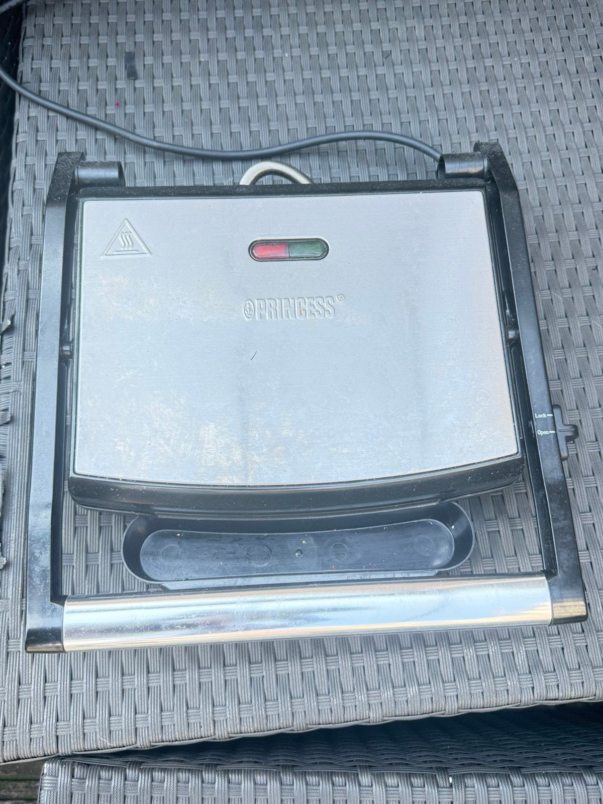 Princess Panini Grill 112415 - Contactgrill/Tosti apparaat, Ophalen, Nieuw