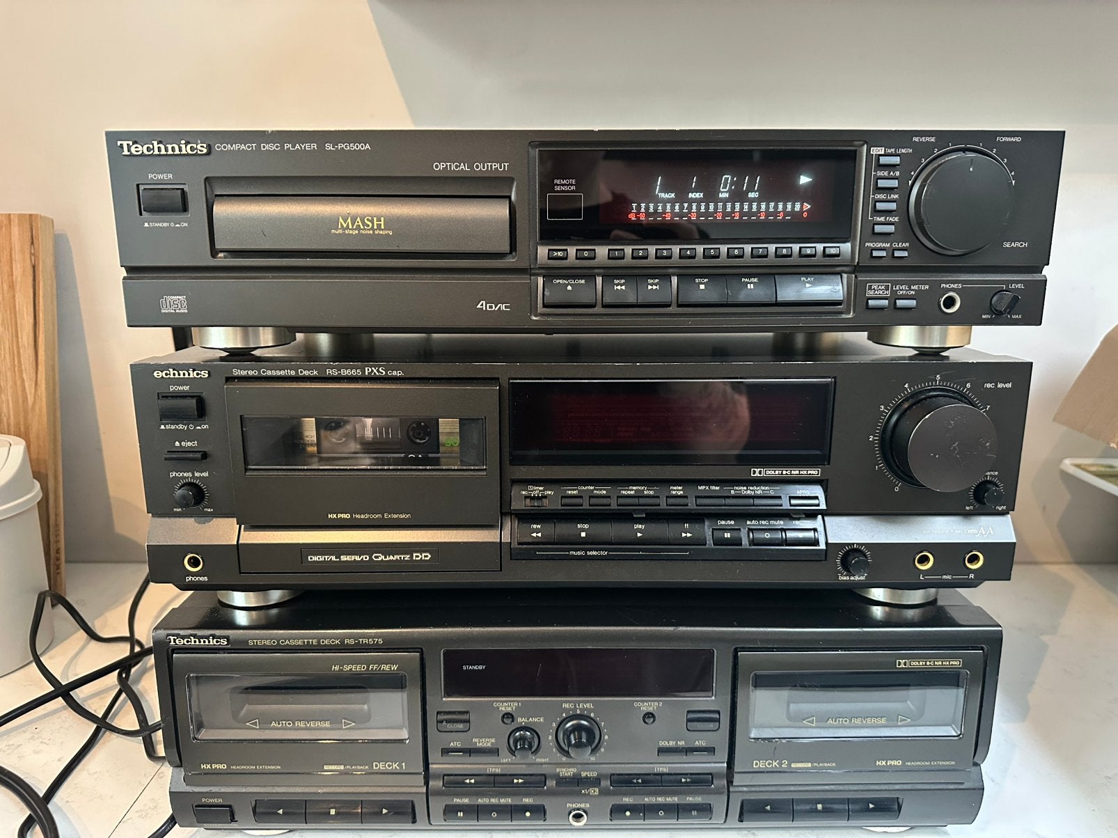 Technics apparatuur, Audio, Tv en Foto, Stereo-sets, Ophalen, Zo goed als nieuw, Overige merken