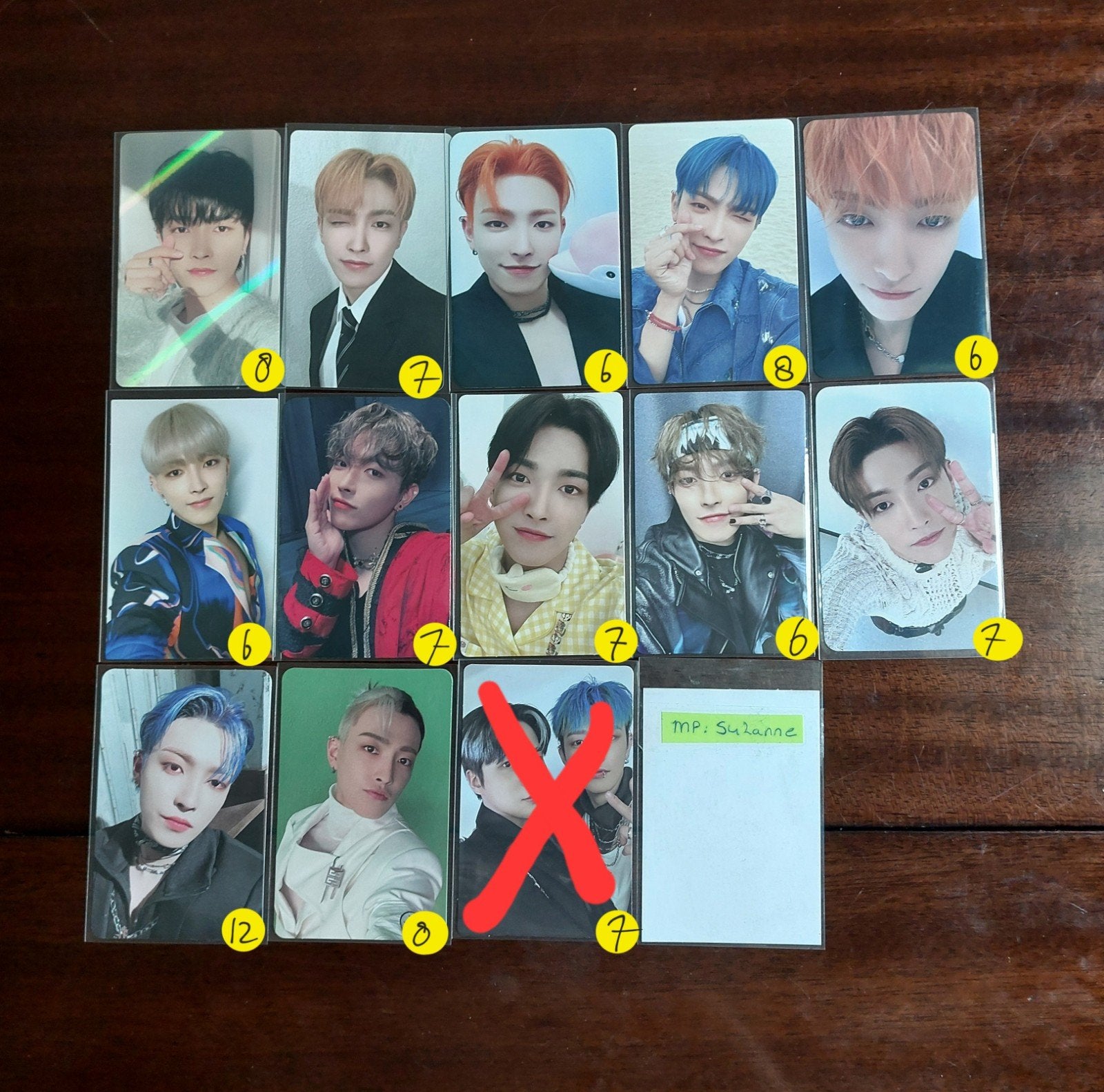 WTS/WTT | ATEEZ Kaarten/Cards | Hongjoong | POB LIMITEDS, Ophalen of Verzenden, Zo goed als nieuw, Meerdere plaatjes