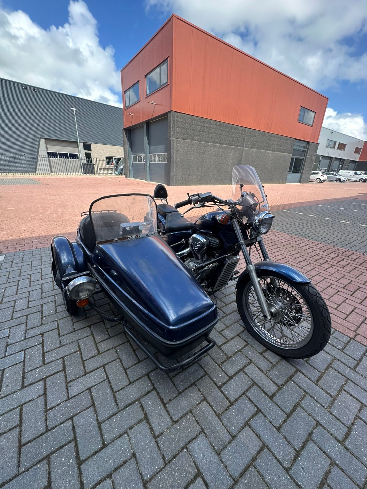 Honda VT600 Shadow met zijspan opknapper!!, Motoren, Motoren | Honda, NL bobbers, 2 cilinders, Chopper, NL bobbers