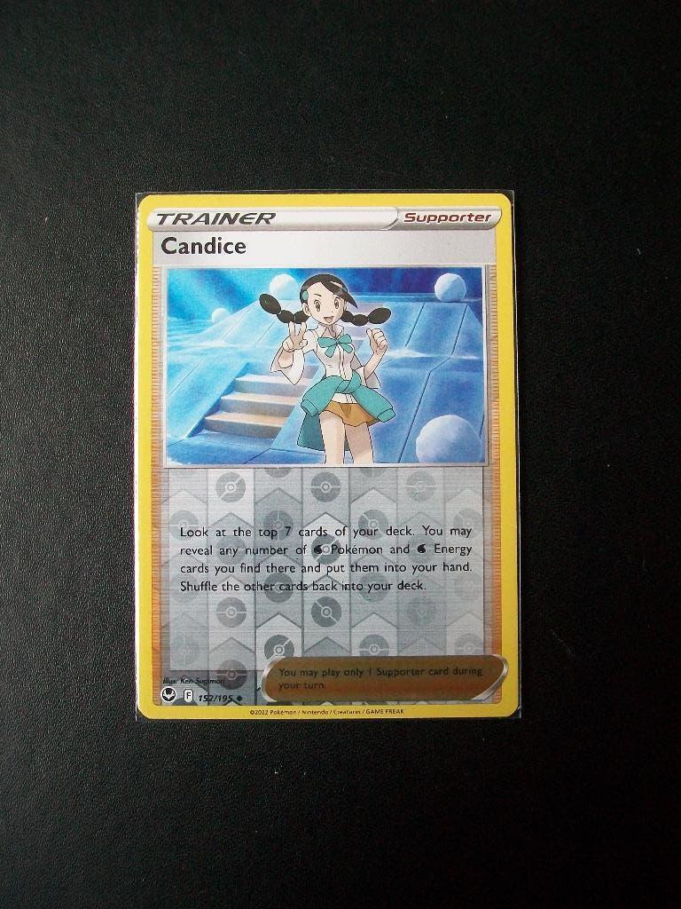 1136: Nieuwe Pokemon Kaart holofoil Trainer CANDICE  152/195, Verzenden, Nieuw