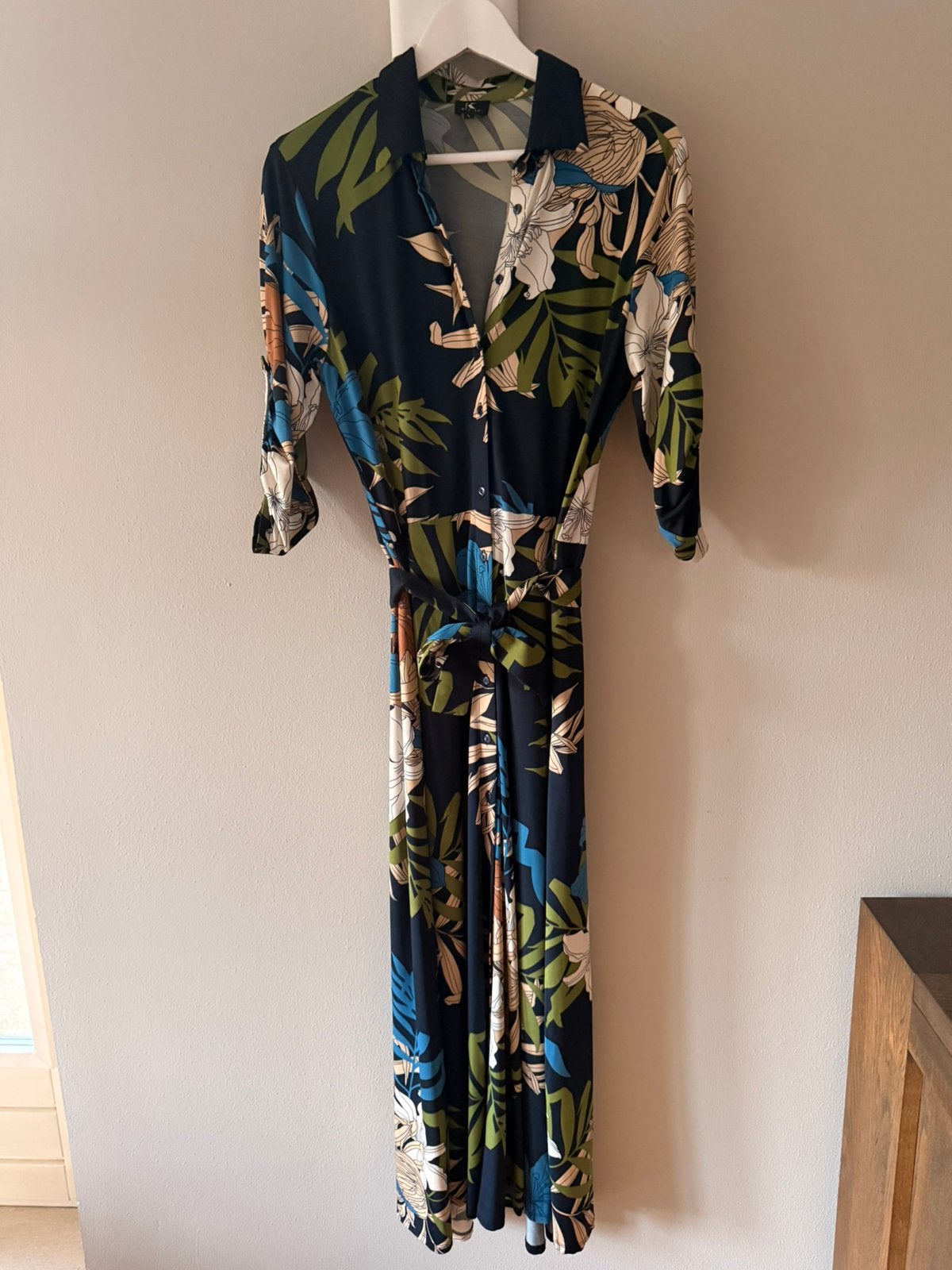 Jurk K design L, Kleding | Dames, Blauw, Maat 42/44 (L), Ophalen of Verzenden, Zo goed als nieuw