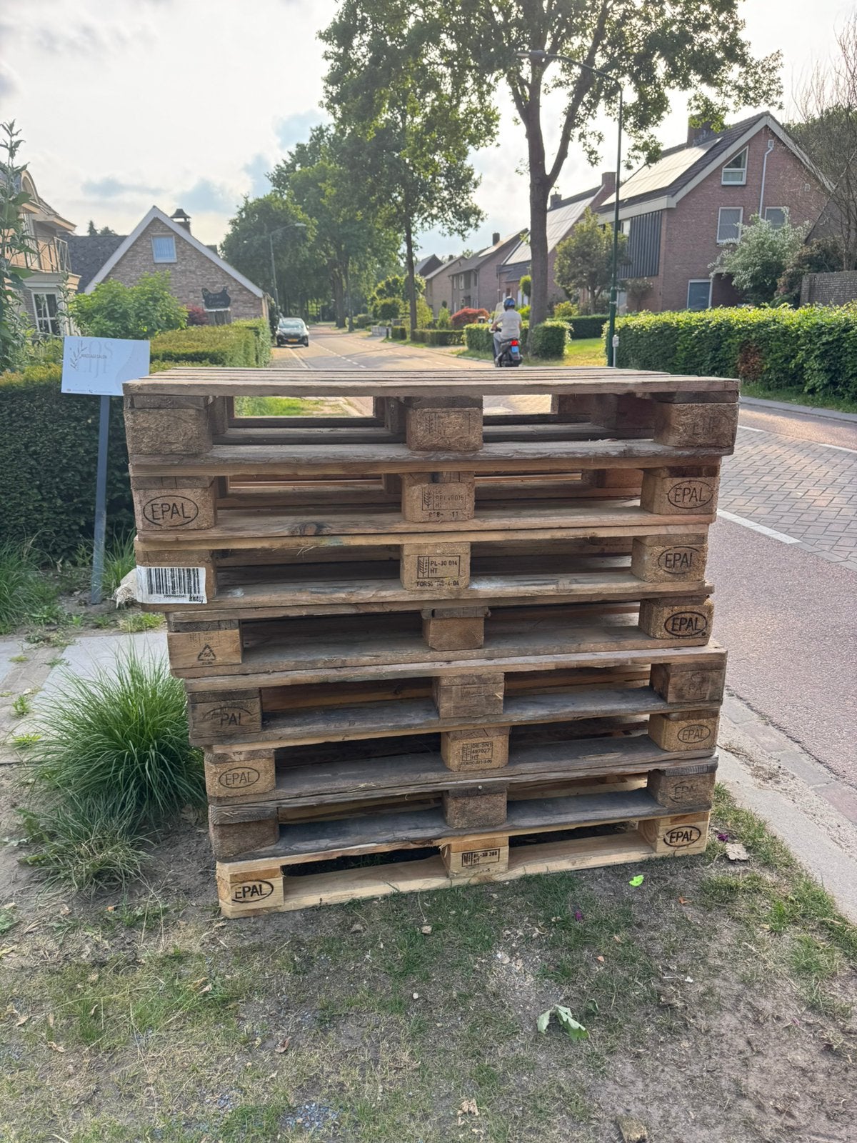 Europallets / epal pallets, Ophalen, Zo goed als nieuw, Pallet, Minder dan 200 cm