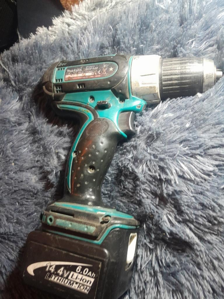 Makita Schroeftol 14.4V Li-ion - Gebruikt, Gebruikt, Variabele snelheid, Ophalen of Verzenden, Boor- en Schroefmachine