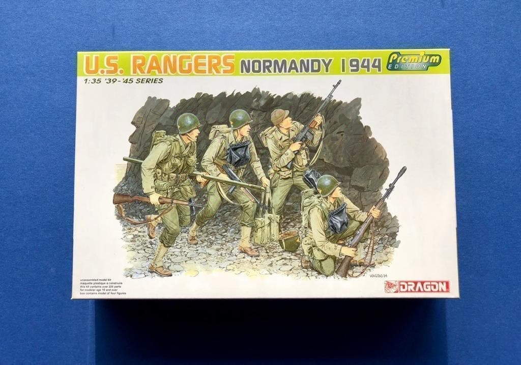 DRAGON US Rangers Normandy 1944 | 6306 1/35, Hobby en Vrije tijd, Modelbouw | Figuren en Diorama's, Ophalen of Verzenden, Nieuw