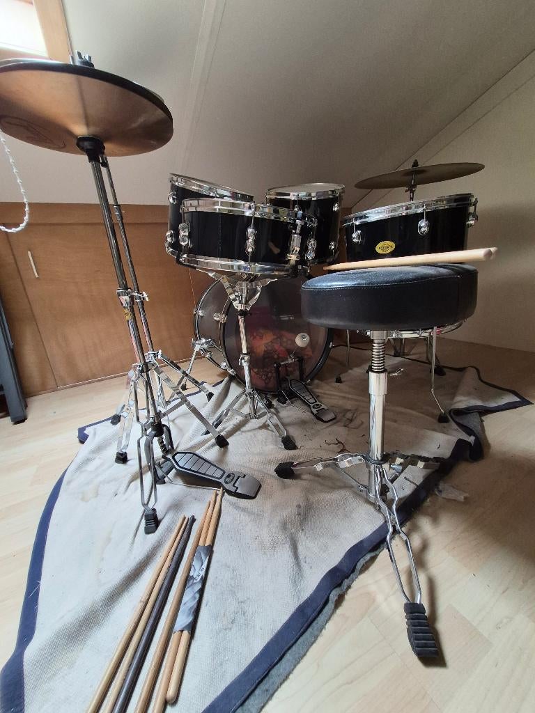 Compleet drumtoestel, Muziek en Instrumenten, Drumstellen en Slagwerk, Ophalen, Gebruikt, Pearl