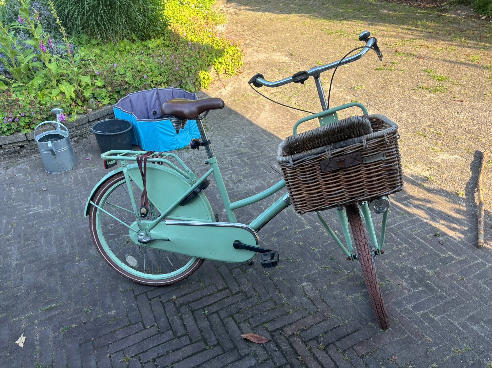 Meisjesfiets 24 inch groen Popal, Fietsen en Brommers, Fietsen | Meisjes, Ophalen, Terugtraprem, Versnellingen, Gebruikt